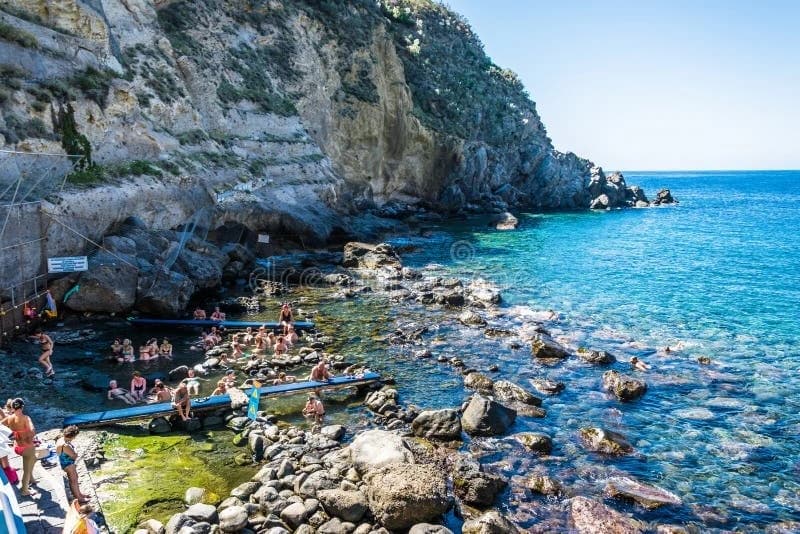 Baia di Sorgeto Ischia, Italy