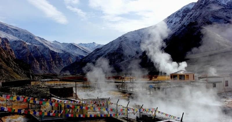 Chumathang Hot Spring, China