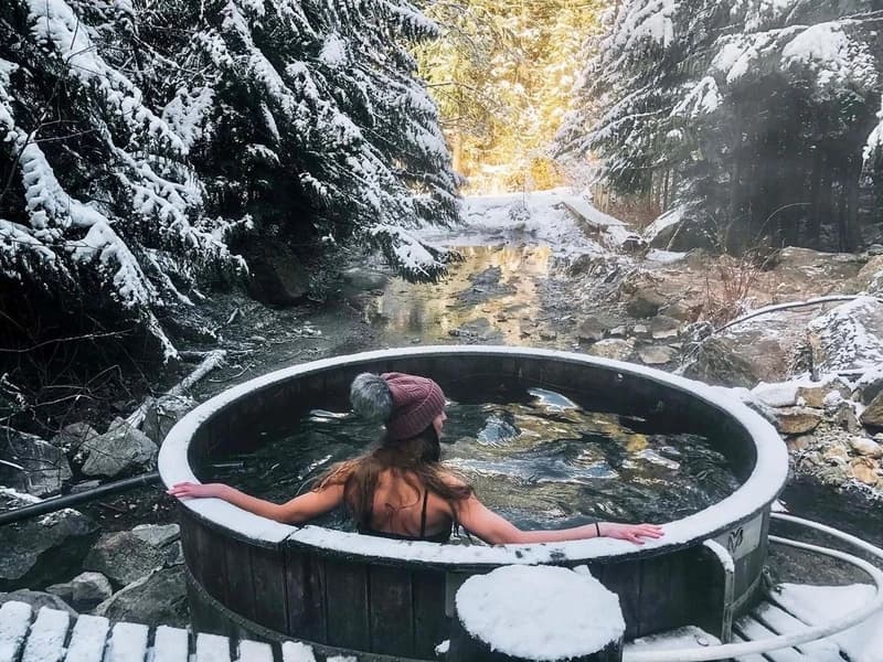 Clear Creek Hot Springs, Canada