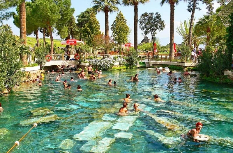Cleopatra Antique Pools, Turkey