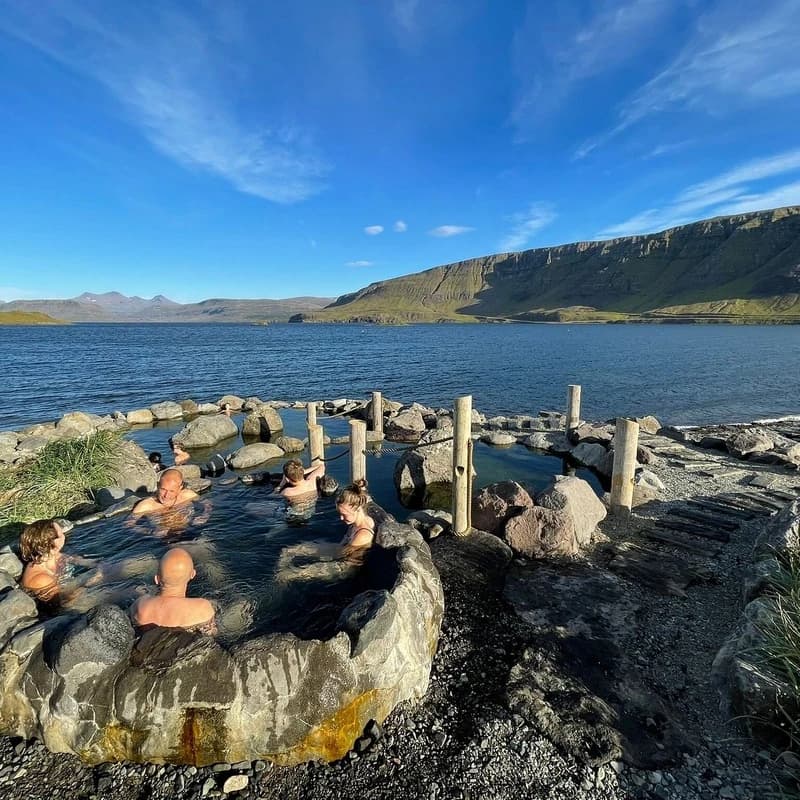 Hvammsvik Hot Springs, Iceland