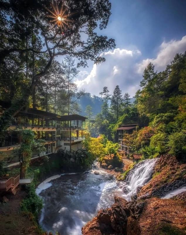 Maribaya Natural Hot Spring Resort, Indonesia