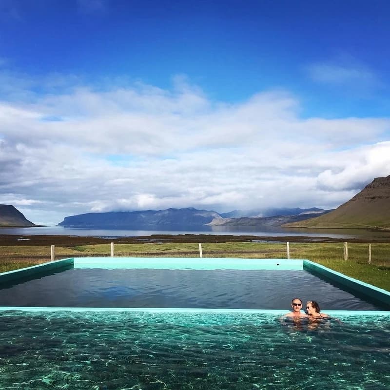Reykjafjarðarlaug Hot Pool, Iceland