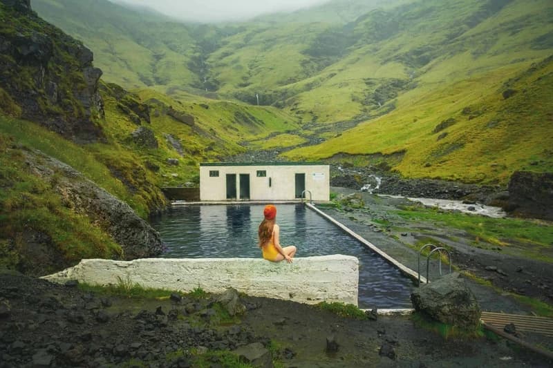 Seljavallalaug Swimming Pool, Iceland