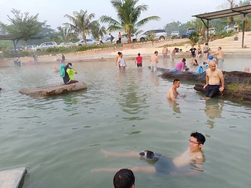 Sg. Lalang Hot Spring, Malaysia