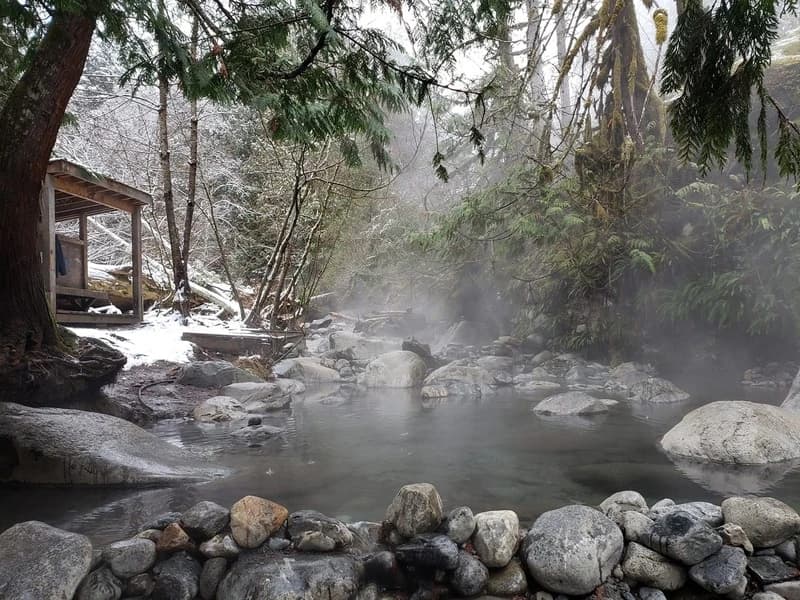 Sloquet Hot Springs, Canada