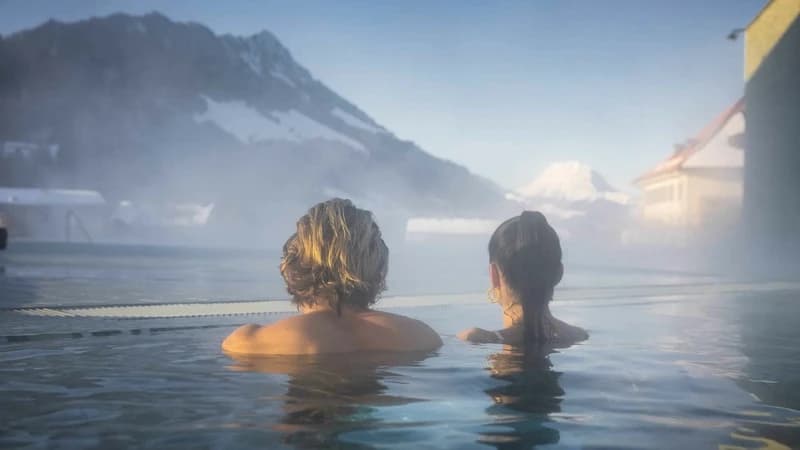 The Gruyère Baths, Switzerland