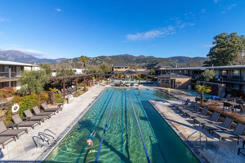 Calistoga Spa Hot Springs, USA