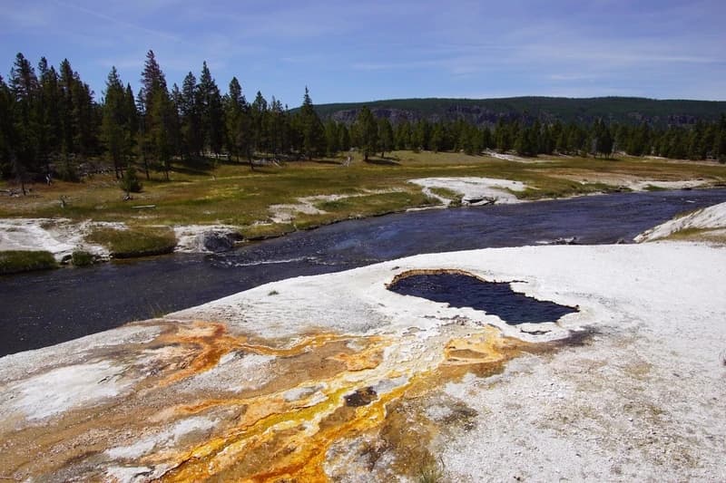 Firehole River Swimming Area, USA