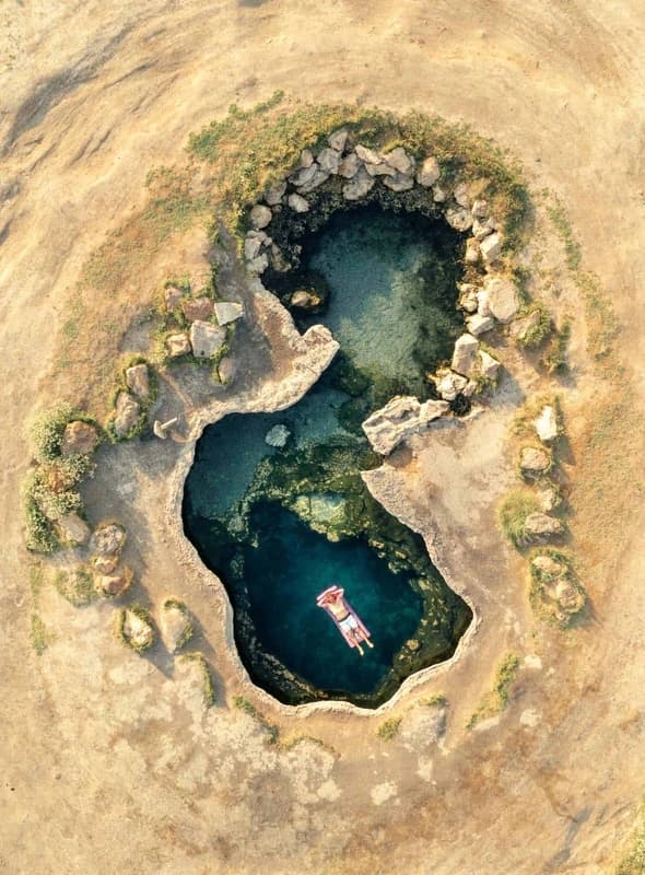 Meadow Hot Spring, USA