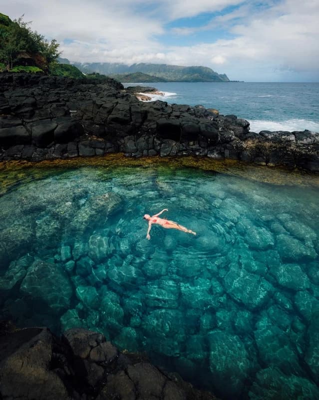 Queen’s Bath, USA