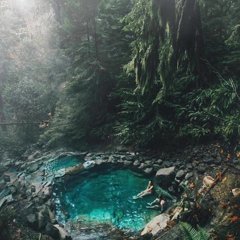 Terwilliger Hot Springs, USA