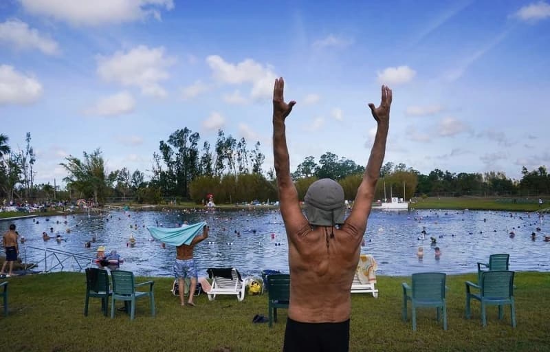 Warm Mineral Springs Park, USA